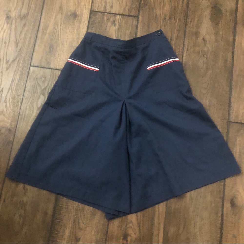 Vintage Sears The Fashion Place Navy culottes